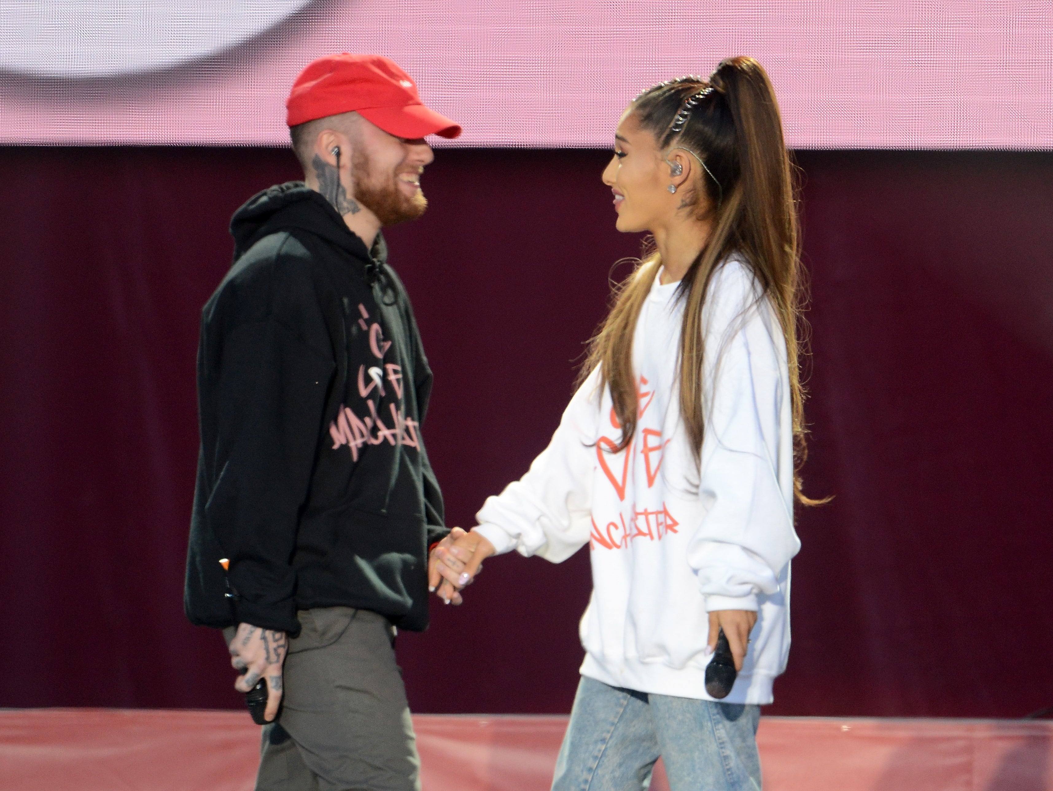 Mac Miller y Ariana Grande 2017