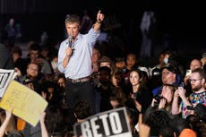 Demócrata O’Rourke recauda millones para gobernador de Texas