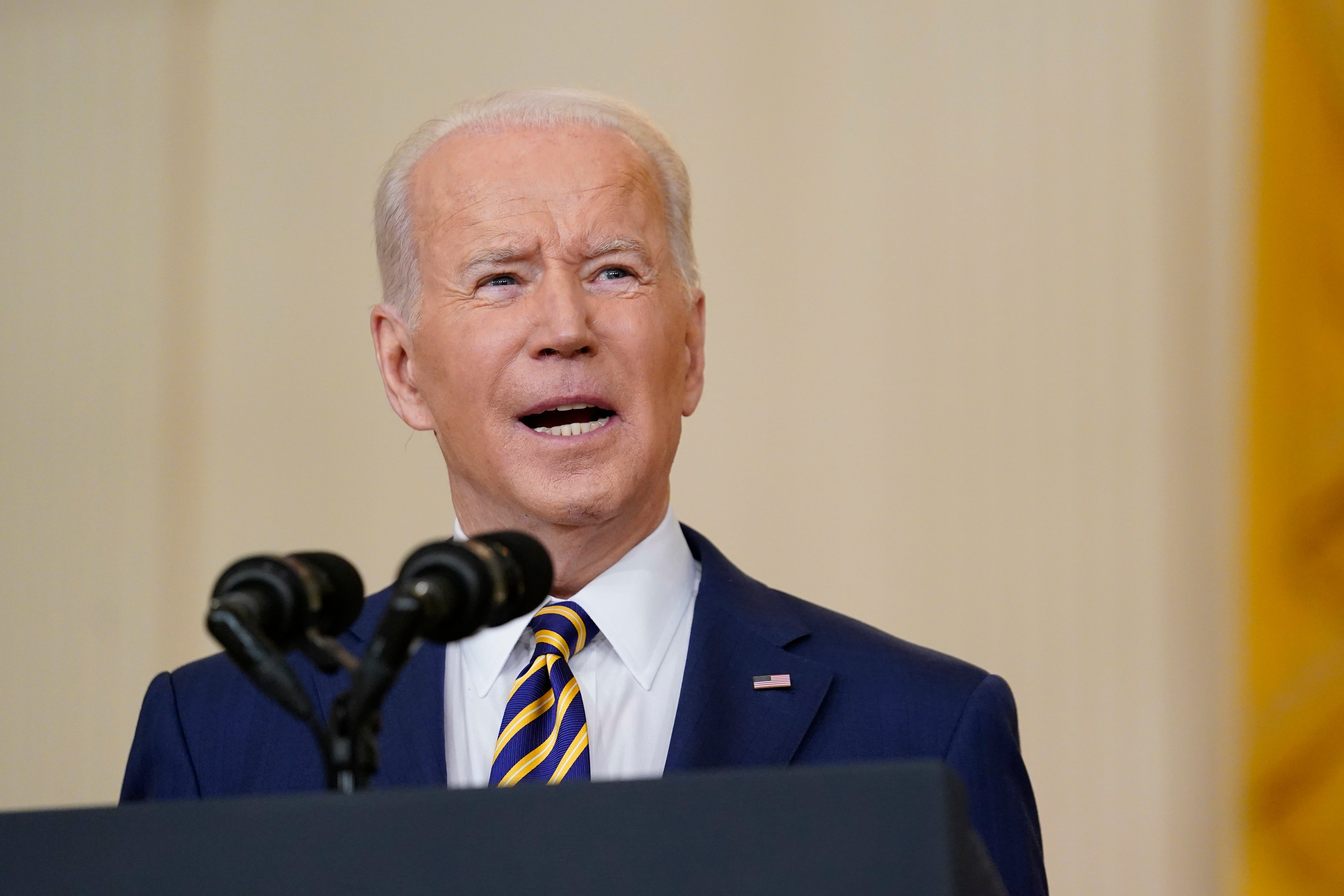 “Mejor dejo de hablar de eso”: Biden da descripción franca de lo que Putin en realidad quiere