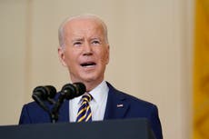 Biden dice que Trump está “intimidando a todo un partido” y que 5 republicanos lo respaldan en secreto