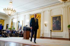 Biden defiende su programa en rueda de prensa en la que el derecho al voto se encamina a un probable fracaso