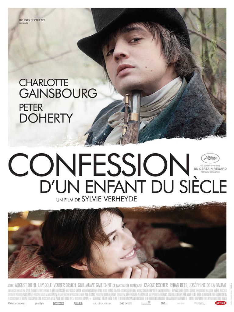“Peter” Doherty en el póster de Confession of a Child of the Century
