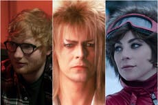Desde Lady Gaga hasta David Bowie, estas son las 16 mejores y peores estrellas del pop convertidas en actores