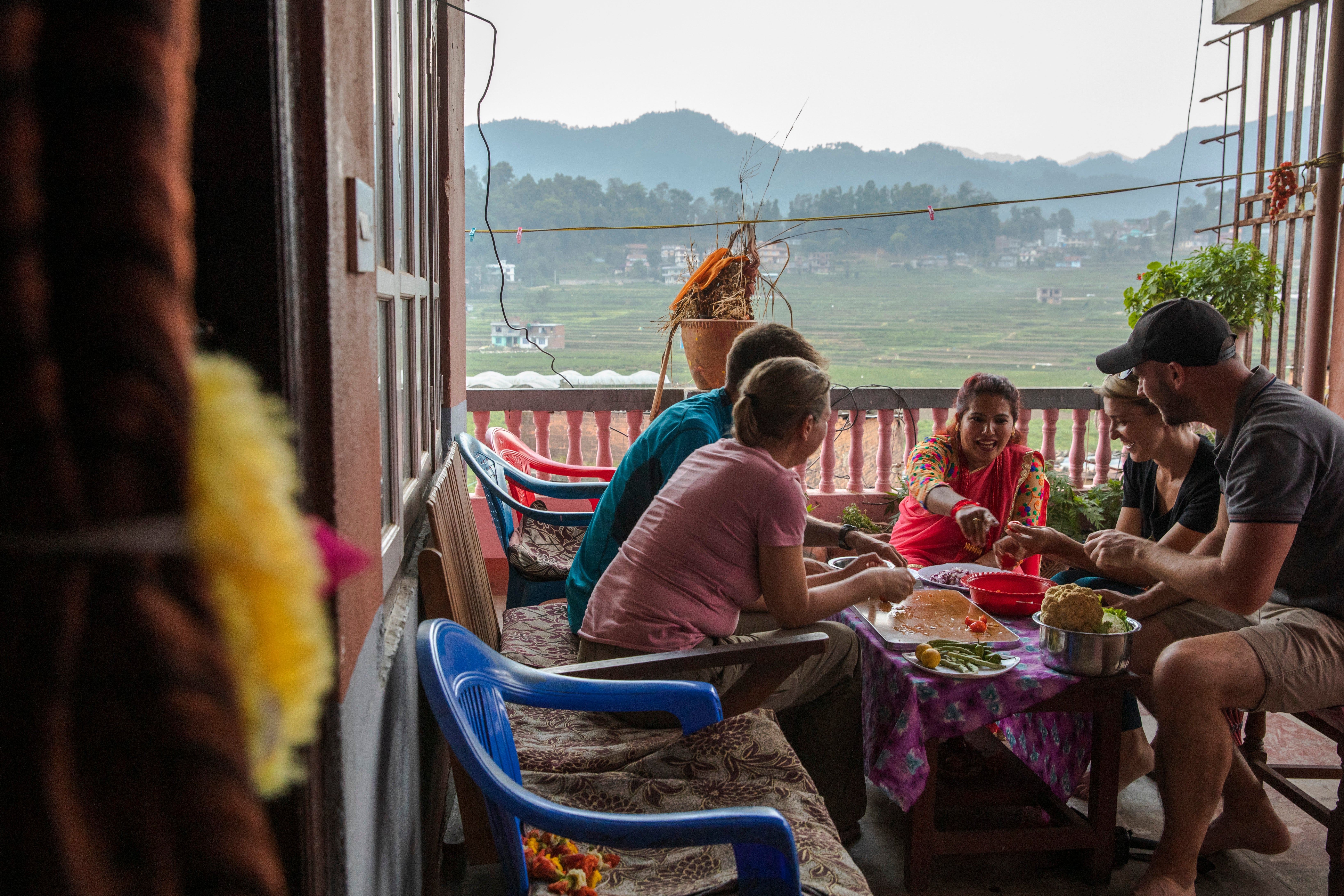 Alojamiento en familia en la comunidad Panauti de Nepal