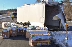 Piden alejarse de mono suelto tras choque en Pensilvania