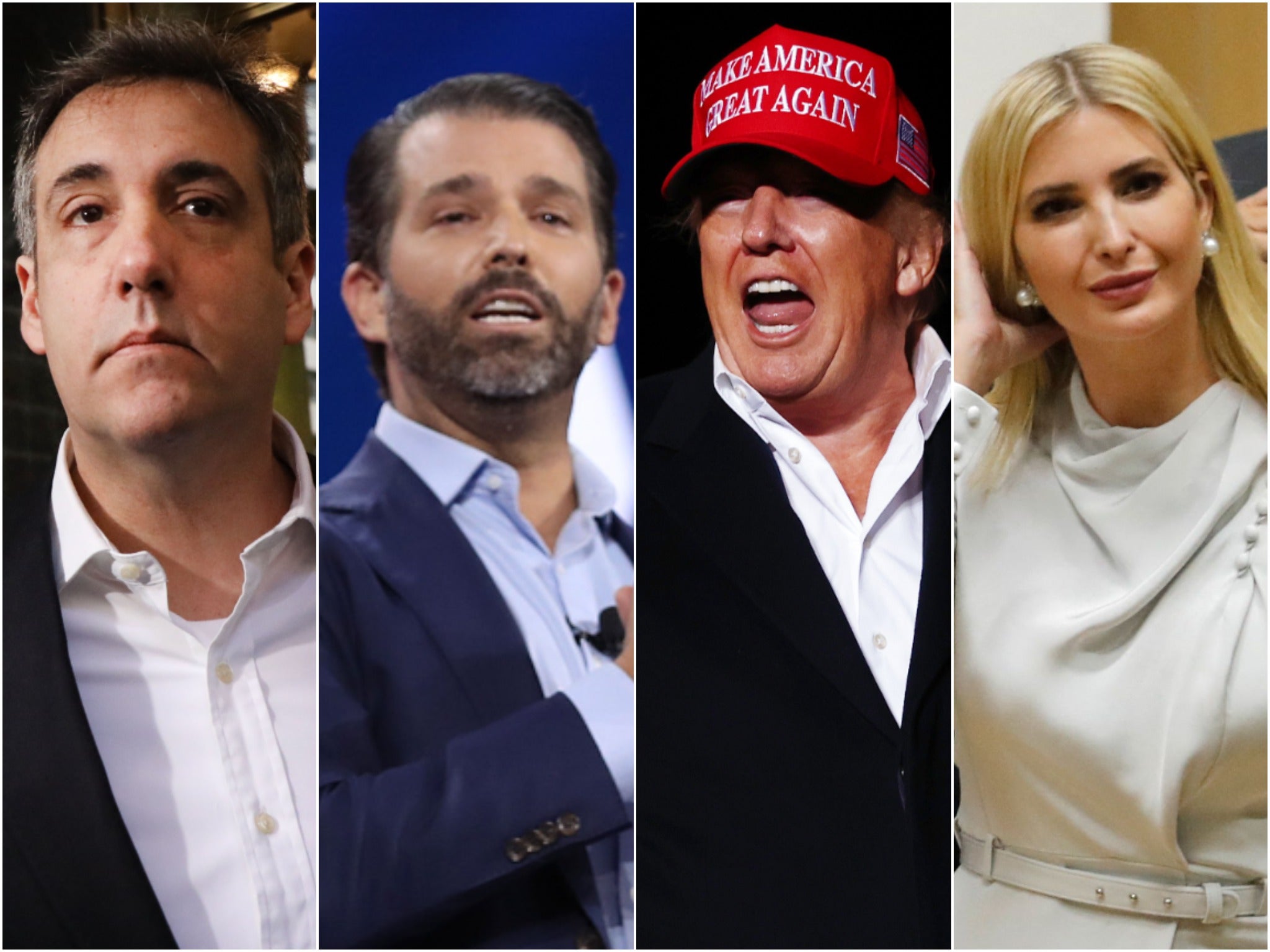 Michael Cohen afirma que Trump le dijo que Don Jr. debía ir a la cárcel por Ivanka