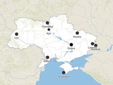 Ucrania-Rusia: ¿Dónde podría tener lugar la invasión y cuál es la situación a lo largo de la frontera?