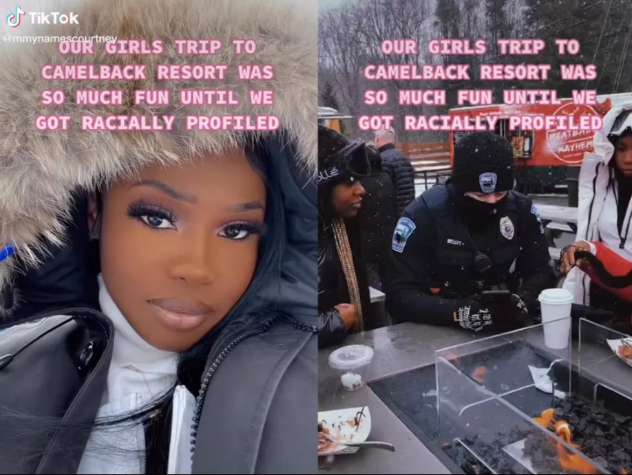 TikToker afirma que ella y sus amigas fueron perfiladas racialmente por la policía en resort de esquí
