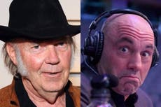 Spotify comienza a eliminar la música de Neil Young tras su ultimátum sobre Joe Rogan