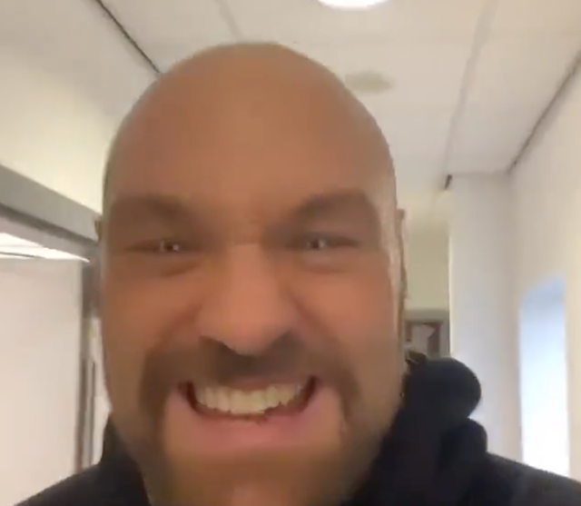 Tyson Fury ha aparecido para confirmar una pelea con Dillian Whyte