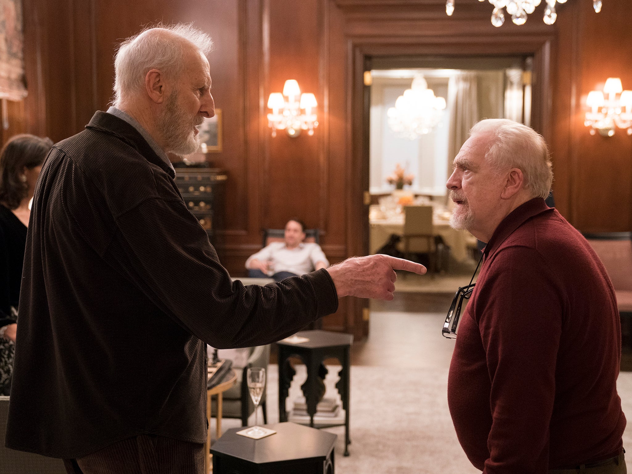 James Cromwell and Brian Cox in ‘Succession'