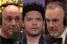 Trevor Noah se burla de Joe Rogan y Jordan Peterson por conversación sobre el color de piel