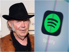 Boicot a Spotify gana fuerza después de que la plataforma remueve a Neil Young