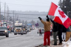 Ottawa: Policía se refuerza por arribo de convoy antivacunas