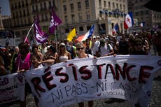 Francia: furia antivacunas suma riesgo a actividad política