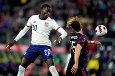 Weah de EEUU no podrá jugar contra Canadá por vacuna