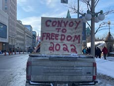 Canadá: El bloqueo fronterizo por las protestas de los camioneros podría afectar servicios de emergencia 