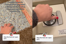 Mujer encuentra “caja fuerte escondida” en su nuevo apartamento: “La casa fue construida a finales de los 70”