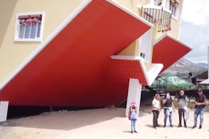 ¿Viviría en una casa al revés?