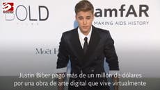 Esta fue la obra digital por la que Justin Bieber pagó mas de un millón de dólares