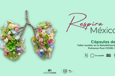 Respira México, ejercicios de rehabilitación pulmonar de la UNAM