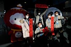 Deportistas olímpicos conocen China desde la burbuja