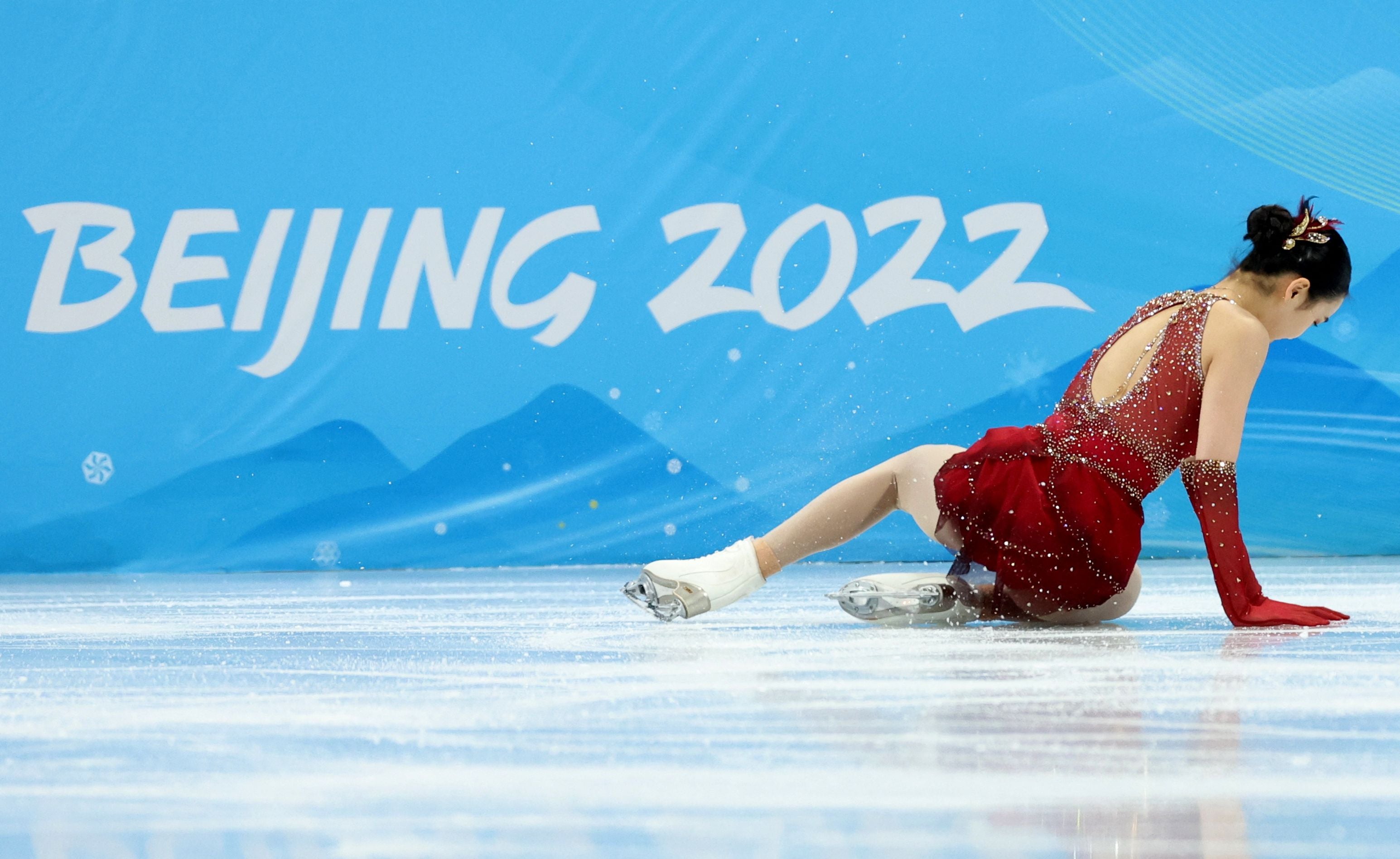 Zhu Yi fue troleada sin piedad por su desempeño en los Juegos Olímpicos de Invierno, ya que sufrió una caída durante uno de los eventos, en una revelación de la presión que enfrentan los atletas en estos eventos globales