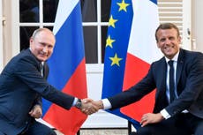 Macron viaja a Moscú para reducir tensiones sobre Ucrania