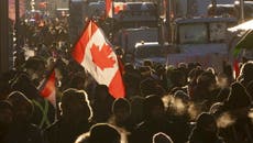 Camioneros impulsan manifestación antivacunas en Canadá 