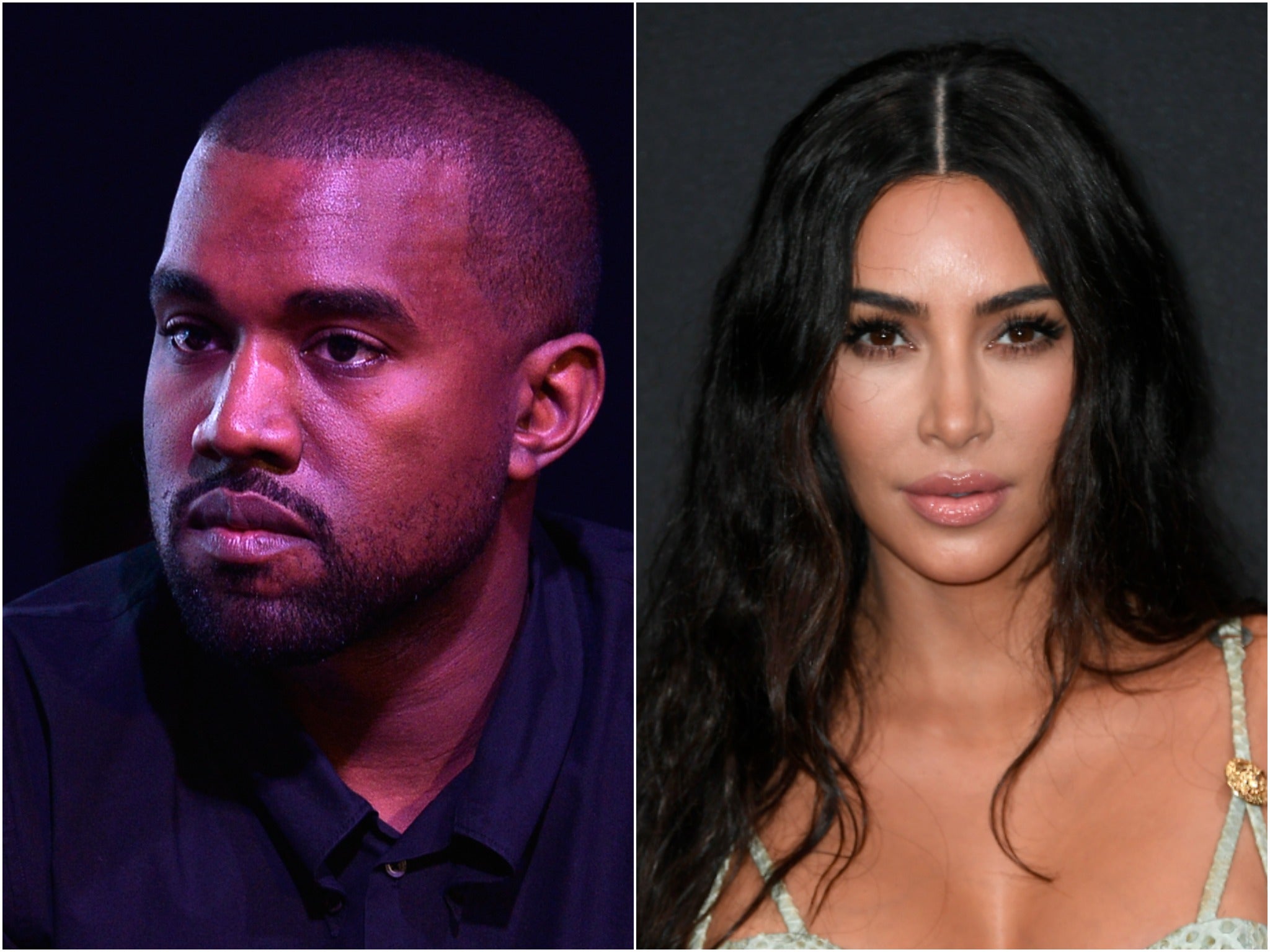 Kanye West le responde a Kim Kardashian luego de que Vogue publicara una  entrevista donde ella explica sus razones por divorciarse de él |  Independent Español