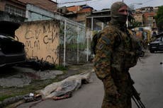 Redada policial en favela de Río de Janeiro deja 8 muertos
