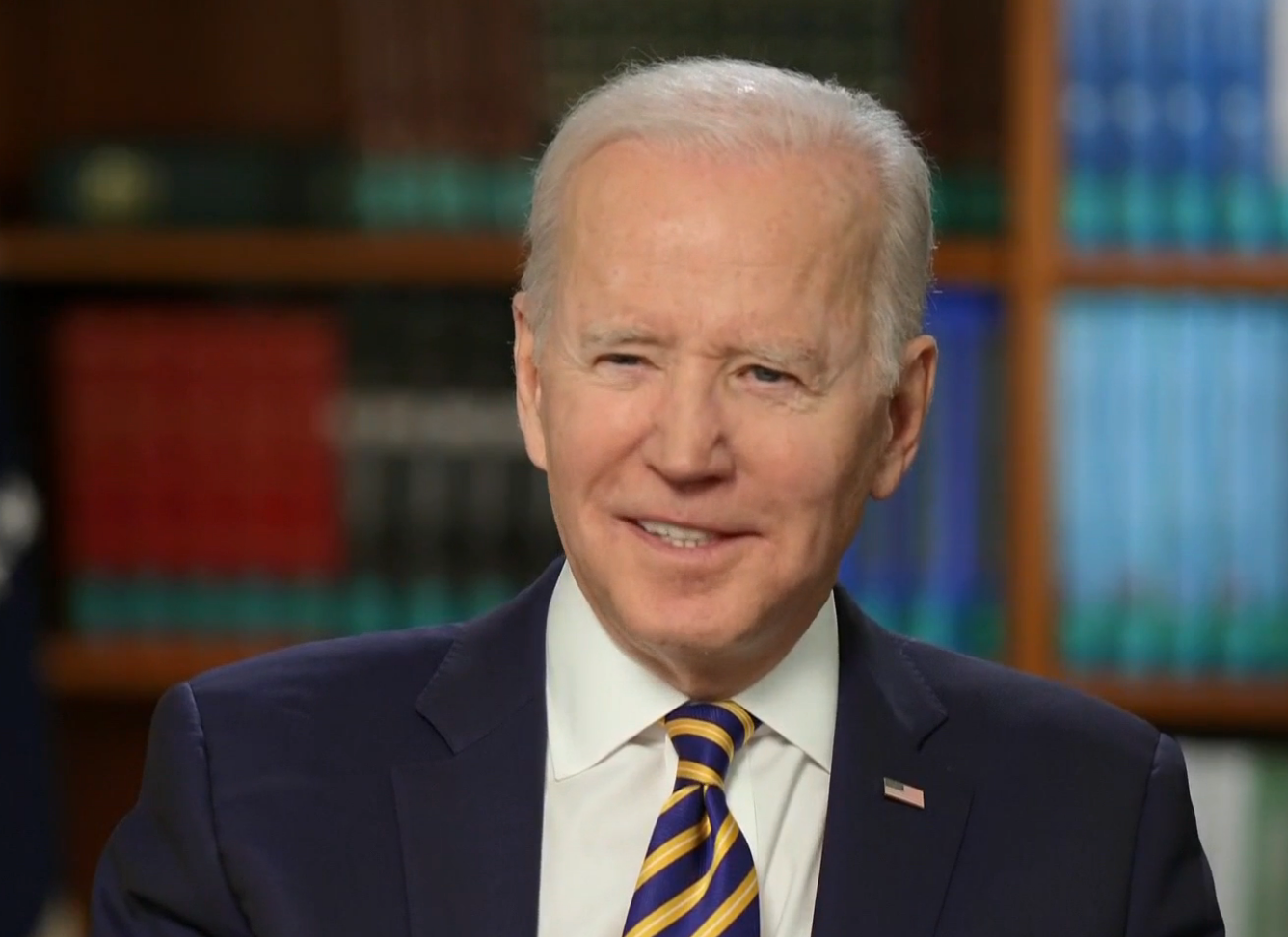 El presidente Biden habló de las libertades en una entrevista con NBC