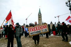 Reabre puente entre EEUU y Canadá, protesta sigue en Ottawa