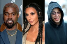 Kanye West comparte foto de Kim Kardashian y Pete Davidson con un mensaje para los medios de comunicación