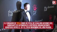 Elon Musk donó acciones de Tesla por valor de 5.700 millones de dólares 