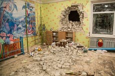 Este de Ucrania: jornada de explosiones, apagones y miedo