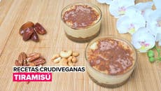 Receta: “Tiramisú crudivegano”, una combinación perfecta