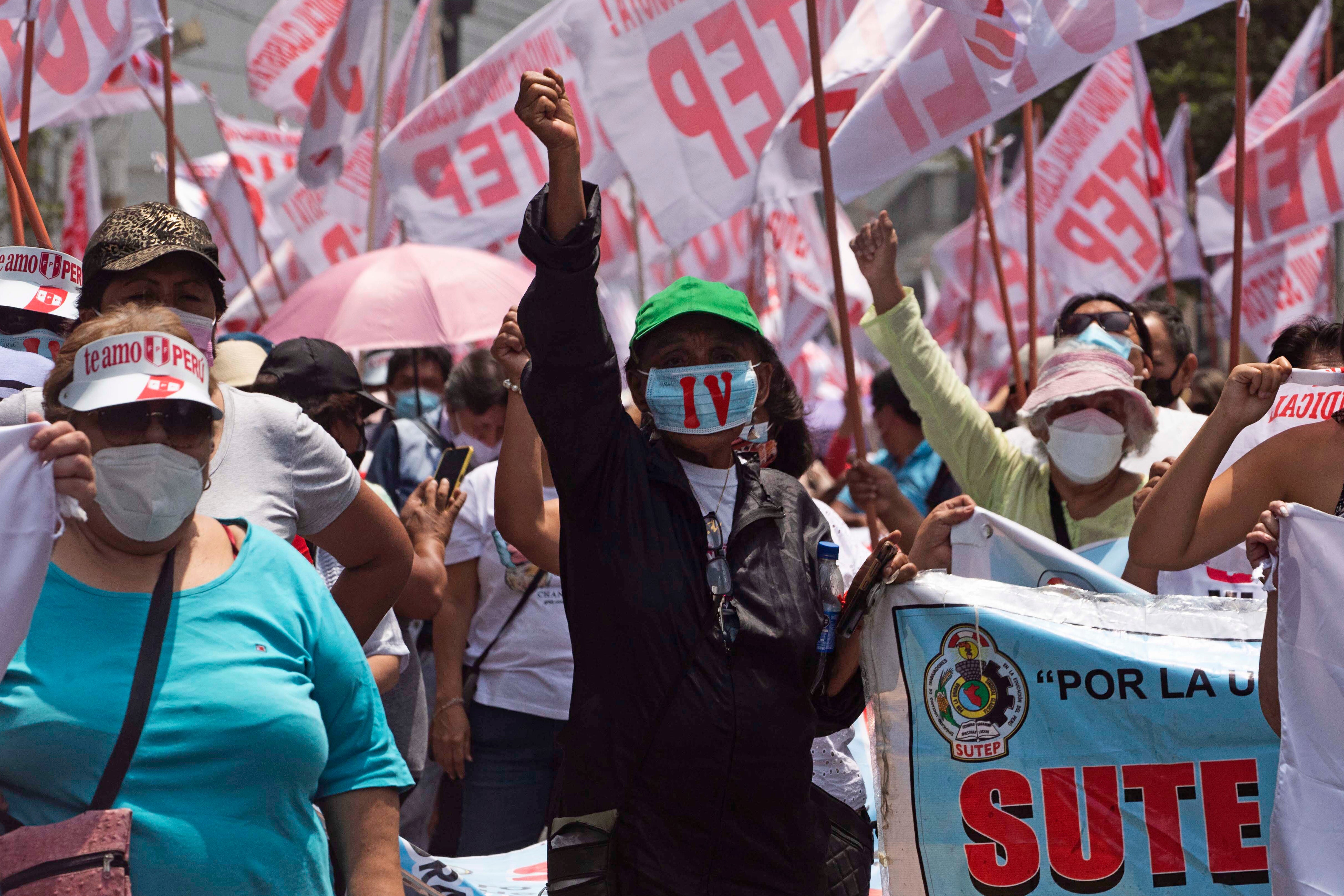 PERU-PROTESTA MAESTROS