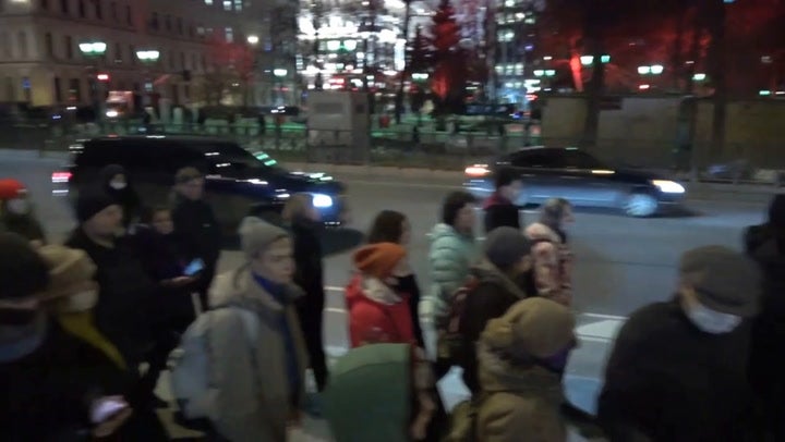 Más de 1700 arrestos en Moscú en manifestación contra la guerra en Ucrania