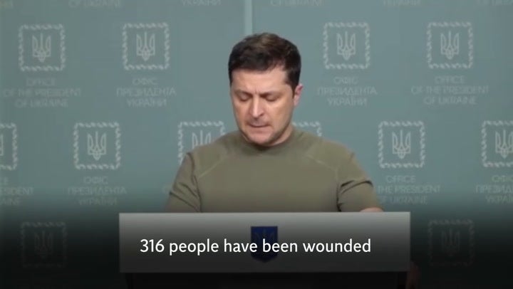 El Presidente de Ucrania: “El enemigo me marcó como el objetivo número 1”