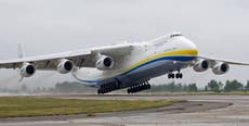 El avión más grande del mundo fue “destruido” en Ucrania, afirma el gobierno