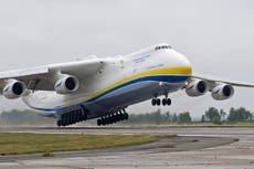 El avión más grande del mundo fue “destruido” en Ucrania, afirma el gobierno