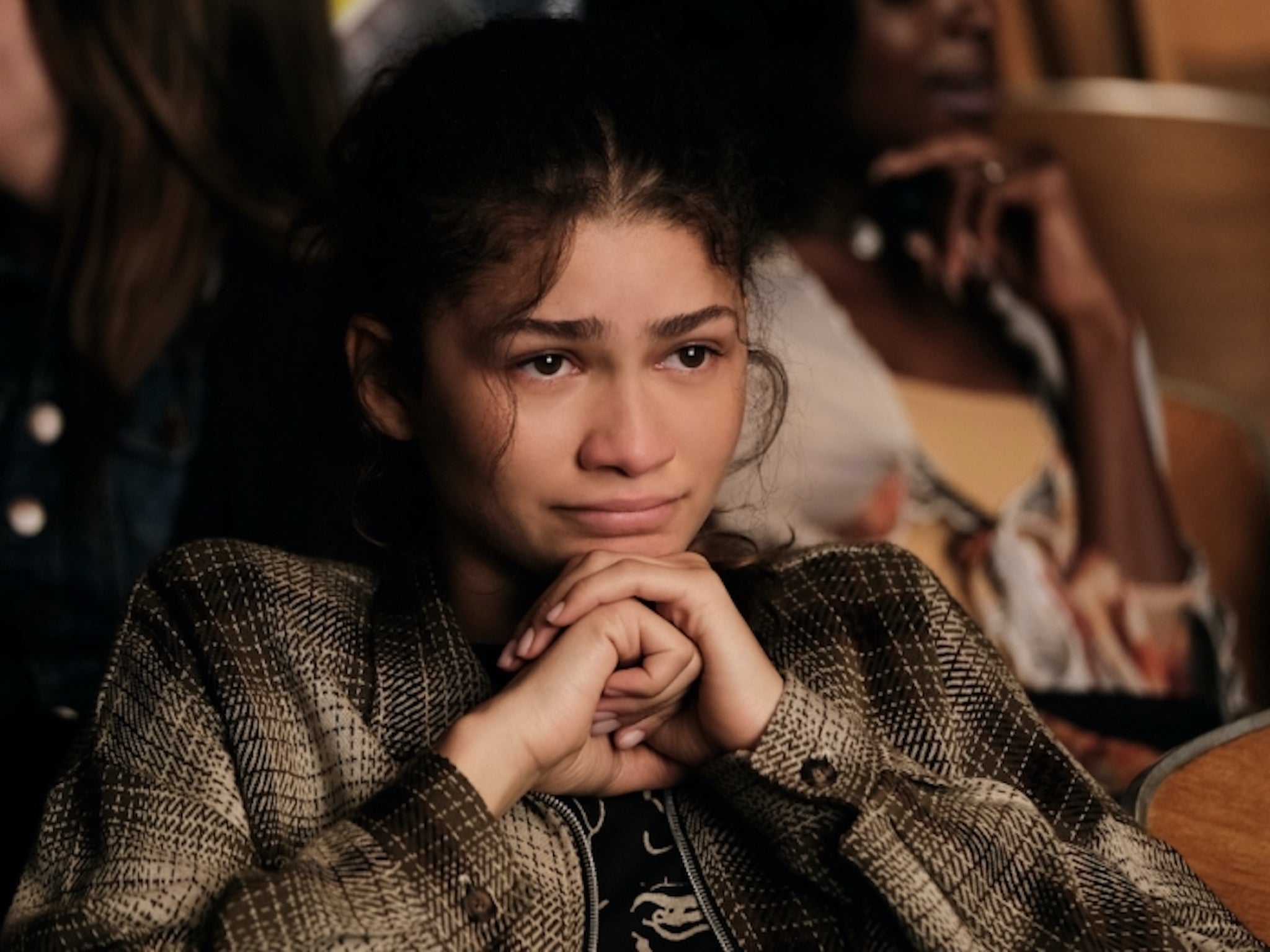 Zendaya como Rue en 'Euphoria' de HBO