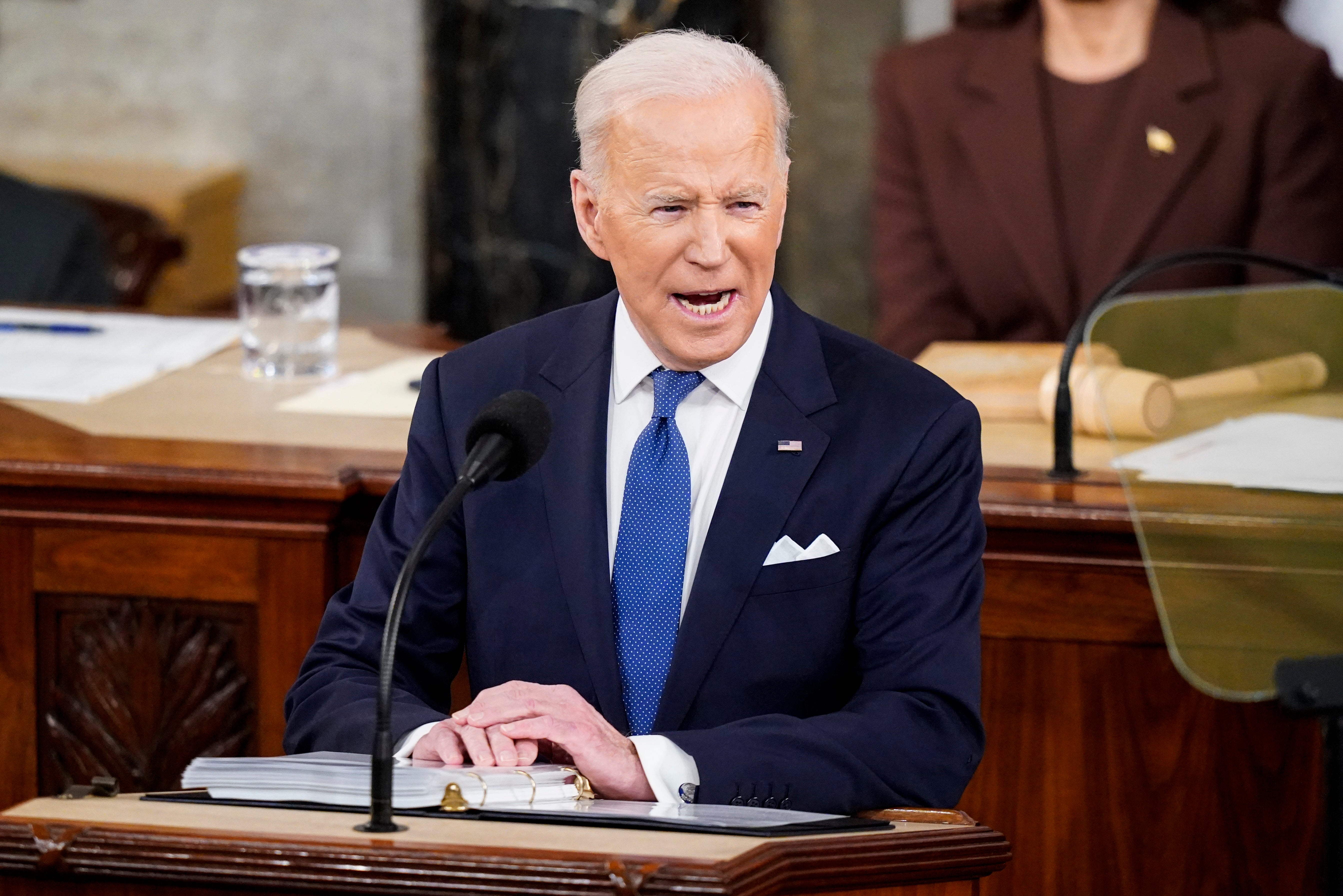 El Grito De Guerra Final De Biden En El Discurso Del Estado De La Unión ...