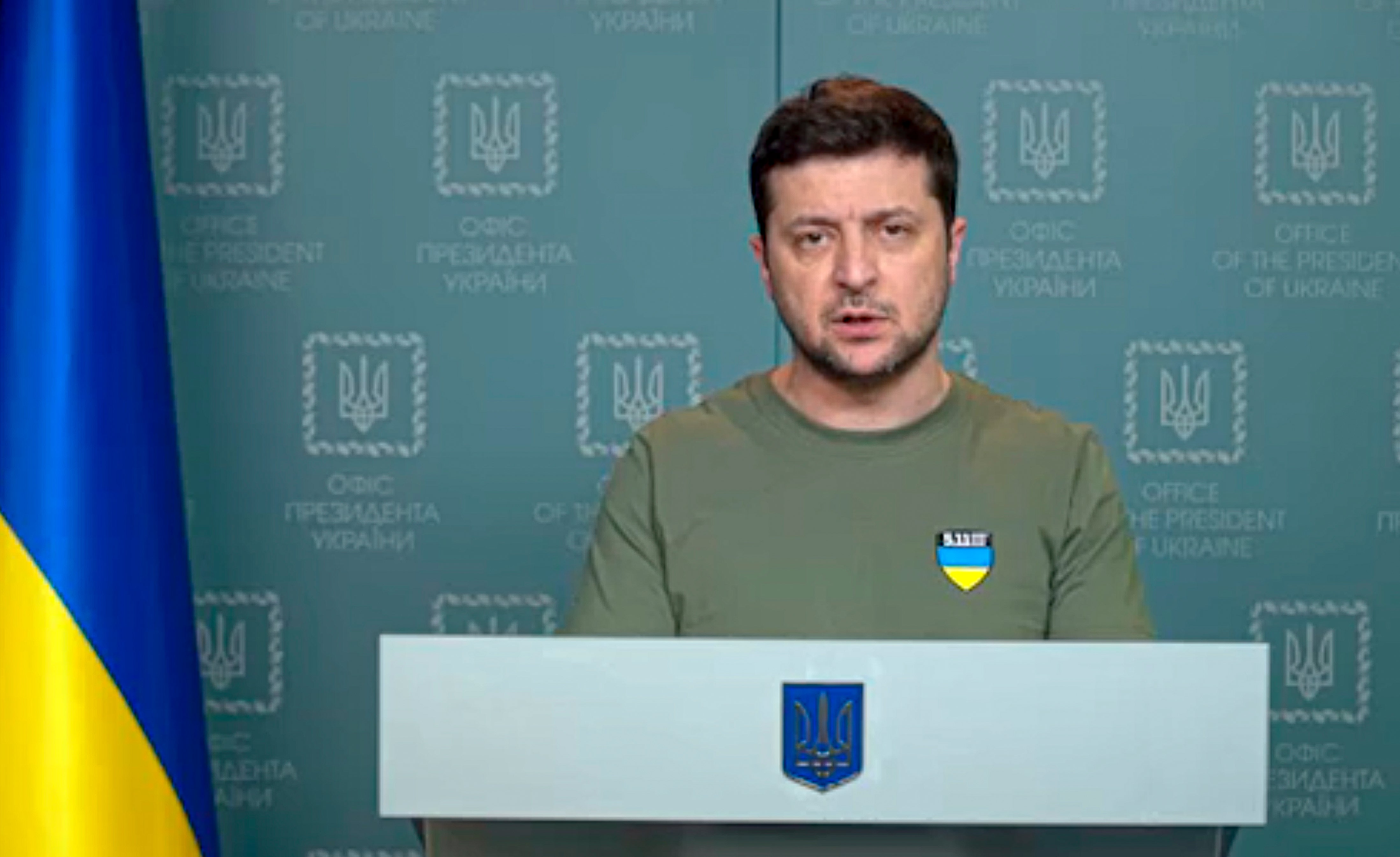 Volodymyr Zelensky condena el ataque de Rusia como “terrorismo nuclear”