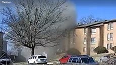 Impresionante explosión en edificio residencial en Silver Springs
