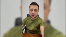 Zelensky asegura  que misiles rusos destruyeron el aeropuerto de Vinnytsia