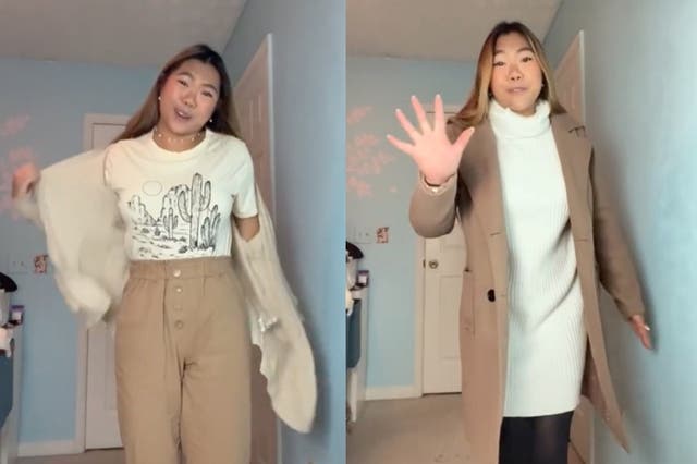 La estudiante de maestra comparte los atuendos con los que ha sido codificada para vestir