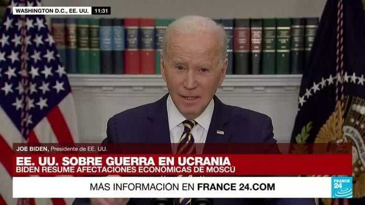 Biden detiene las importaciones de gas natural y petróleo ruso en respuesta a la guerra en Ucrania