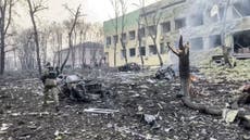 Noticias de Ucrania, en vivo: Rusia destruye hospital infantil, crece preocupación por planta de Chernobyl